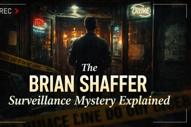 Brian Shaffer Surveillance Mystery Explained — The Footage That Still Confuses Investigators 6 Brian Shaffer Surveillance Mystery Explained